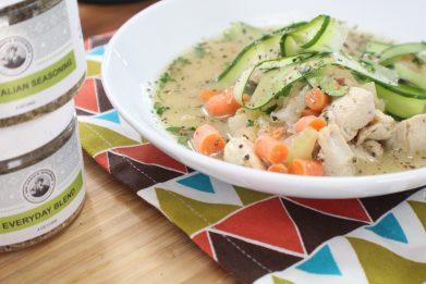 Nana’s Chicken and Zoodle Soup