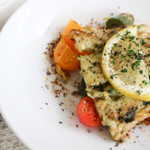 Easy Baked Lemon Cod | Ava Jane's Kitchen